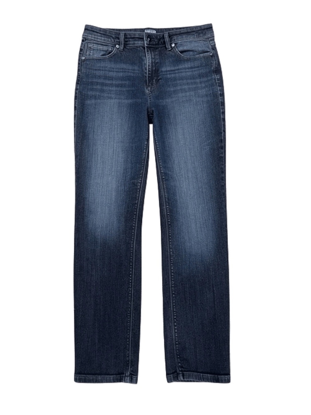 J Jill High Rise Straight Leg Dark Blue Jeans